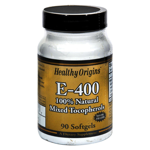 Healthy Origins E-400 - 400 IU - 90 Softgels