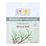Aura Cacia - Aromatherapy Mineral Bath Meditation - 2.5 oz - Case of 6