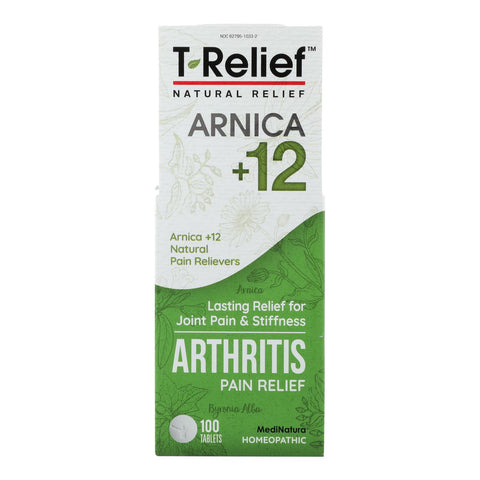 T-Relief - Zeel - Arthritic Pain - Osteoarthritis - Joint Stiffness - 100 Tablets