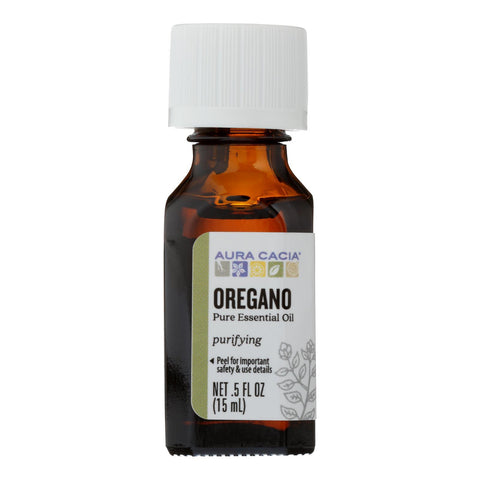 Aura Cacia - Essential Oil - Oregano - 0.5 FL oz.