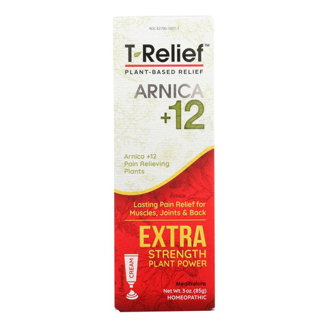 T-Relief - Natural Pain Relief Cream - Extra Strength - 3 oz.