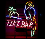 Tiki Bar Parrot Neon Bar Sign