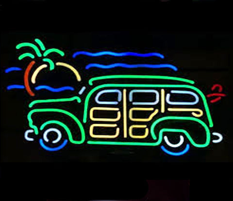 Woody Neon Bar Sign