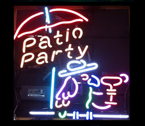 Patio Party Neon Bar Sign