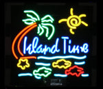 Island Time Neon Bar Sign