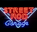 Street Rod Garage Neon Bar Sign