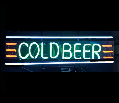 Cold Beer Neon Bar Sign