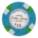 Monaco Club 13.5 Gram, $10, Roll of 25