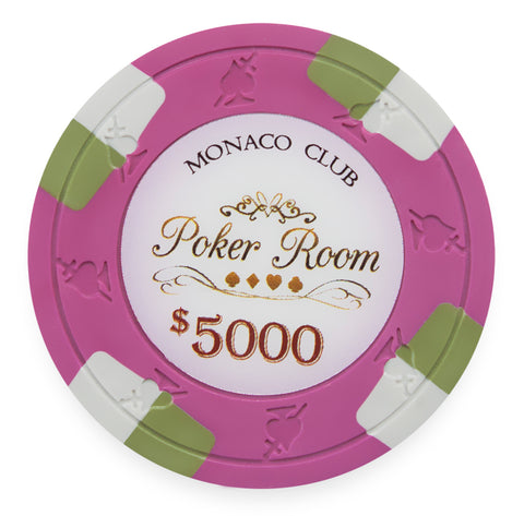 Monaco Club 13.5 Gram, $5,000, Roll of 25