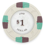 Poker Knights 13.5 Gram, $1, Roll of 25