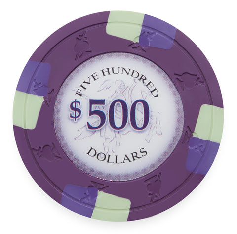 Poker Knights 13.5 Gram, $500, Roll of 25
