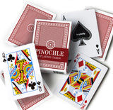 12 Red Decks of Pinochle Playing Cards