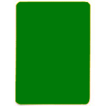Cut Card - Bridge - Green
