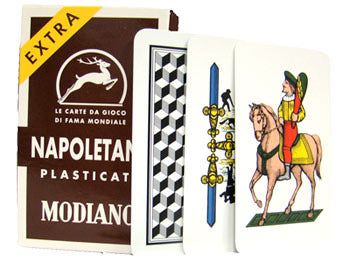 Deck of Napoletane 97/38 Italian Regional Playing Cards