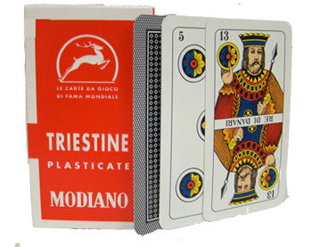 Deck of Triestine Italian Regional Playing Cards