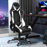 Color: WHITE Gaming Chairs BLUE