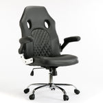 Color: Black  DR Gaming Chair, Ergonomic Swivel Computer Racing Game Chair