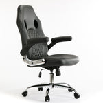 Color: Black  DR Gaming Chair, Ergonomic Swivel Computer Racing Game Chair