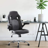 Color: Black+Grey  DR Gaming Chair, Ergonomic Swivel Computer Racing Game Chair