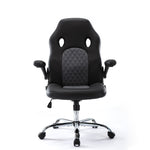 Color: Black+Grey  DR Gaming Chair, Ergonomic Swivel Computer Racing Game Chair