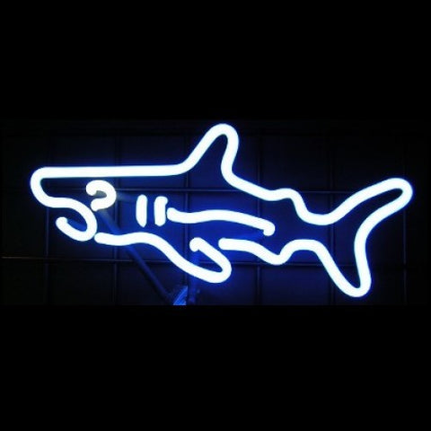 Shark Neon Sculpture