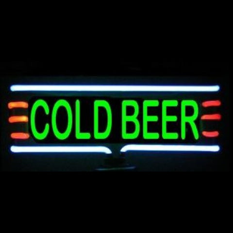 Cold Beer Neon Sculpture