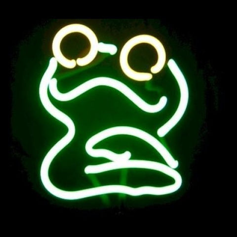 Frog Neon Sculpture