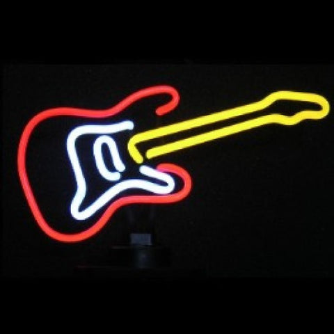 Guitar II Neon Sculpture