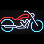 Motorcycle Neon Sculpture