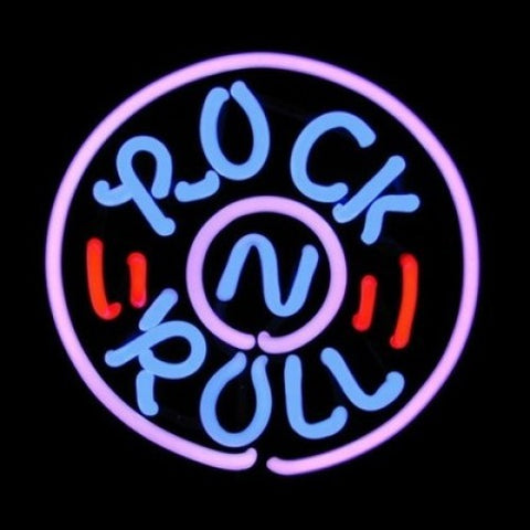 Rock n Roll Neon Sculpture